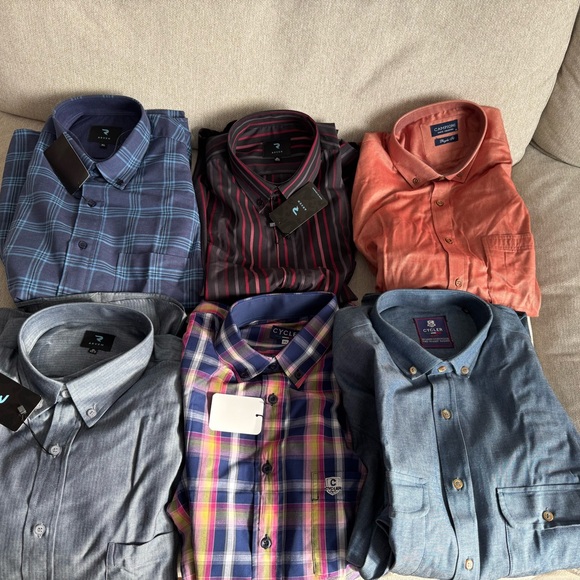 Men's Multi-Color Shirt Collection - Picture 1 of 1